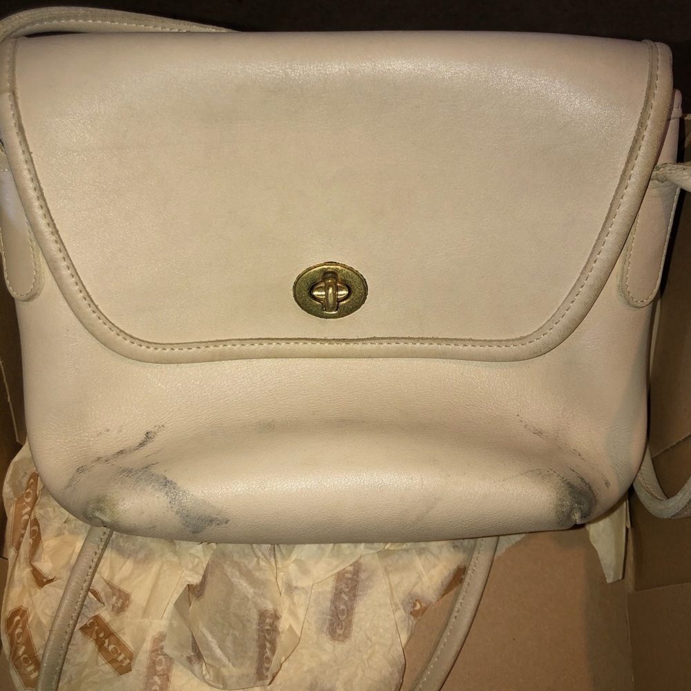 Vintage Coach quincy bag